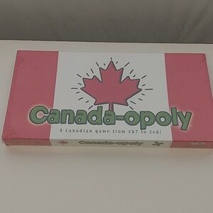 Canada-opoly Brand New Late for The Sky Board game 2-6 players age 8 to adult